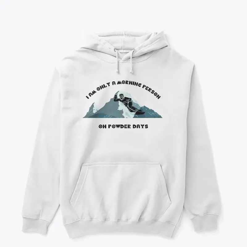 Snowboard Powder Hoodie