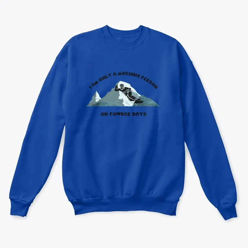 Snowboard Powder Hoodie