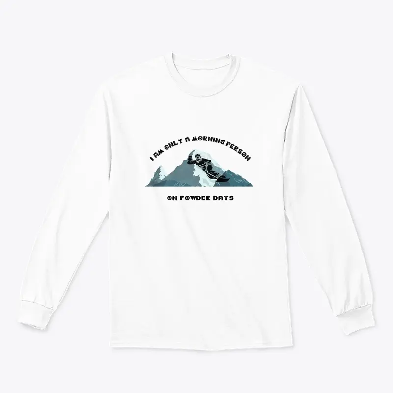 Snowboard Powder Hoodie