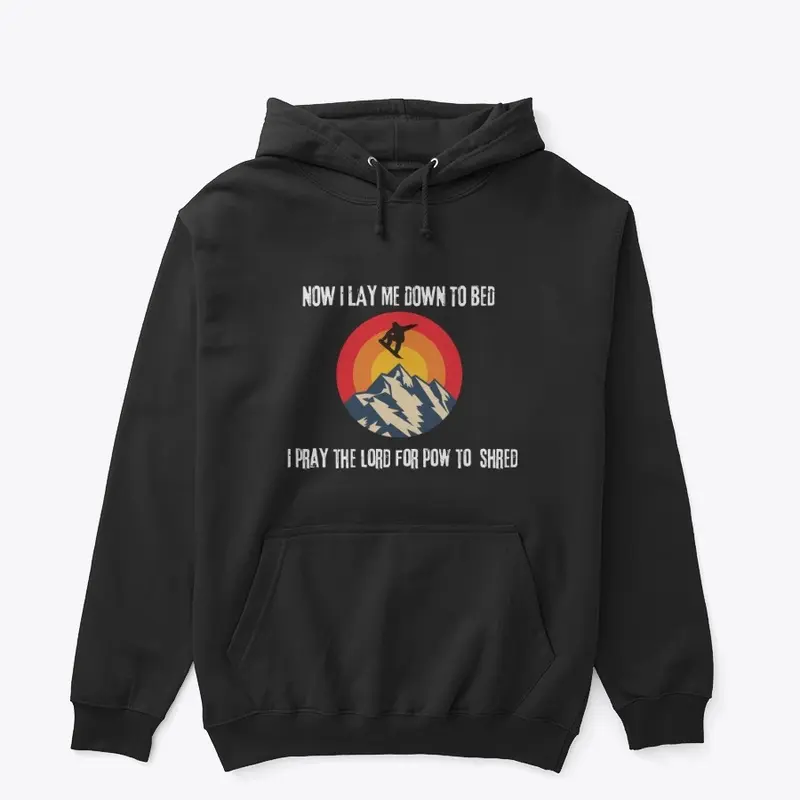 Snowboard hoodie